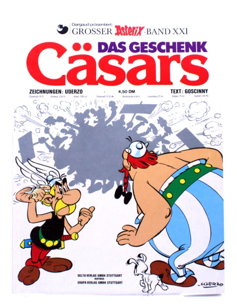 Asterix Comic Album (Softcover) Nr. 21: Das Geschenk Cäsars von Ehapa